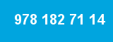 978 182 71 14